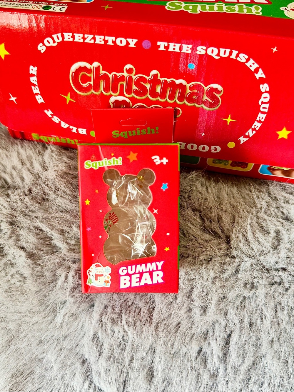 Gummy Bear Squishy Clear New in Box